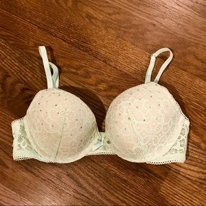 Light mint Victoria secret bra